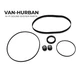 Cassette Deck AKAI GX-F60R Kit Belts Roller And Idler