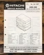 Hitachi HRD-300 Stereo Service Manual *Original*