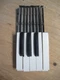 HAMMOND ORGAN PARTS: Set of 8 Keys w/high 'C'  Waterfall Style A100,B3, C-3 etc