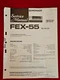 Vintage 1980s Pioneer Original Service Manual for FEX-55 Centrate Car Audio Sys