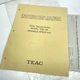 Teac Tascam VSK-88 Variable Speed Kit  Service Instruction Manual *Original* VTG