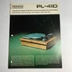 Pioneer Model PL-41D Belt Drive Turntable Brochure 1972