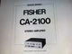 Fisher Ca-2100 Service Manual Digital