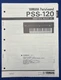 Original Yamaha PortaSound PSS-120 Keyboard Service Manual