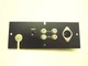 PIONEER CT-4141 CASSETTE PARTS - RCA/DIN jack rear panel