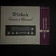 Vintage Original McIntosh MX112 Manual, NEW