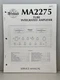 McIntosh MA2275 Original Service Manual Free Shipping