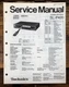 Technics SL-P420 CD Player Service Manual *Original*