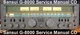 SANSUI  G-8000/801 G-9000/901  STEREO  RECEIVER  SERVICE MANUAL  ON A CD