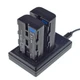 2x Battery +Charger for Sony MVC-FD85, MVC-FD87, MVC-FD88 Mavica Digital Camera