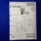 SONY SA-VE702 SA-VE705 SA-WMS7 SS-MS7 Service Manual Original Paper OEM Repair G