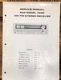 NAD Model 7030 Receiver  Service Manual *Original*