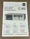 DUAL C 812 CASSETTE DECK SERVICE MANUAL D-1347