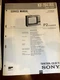 SONY KV-1947RX KV1947RX Service Manual FROM USA **ORIGINAL** 2437 4275 4412