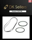 Replacement Belts for Pioneer CT-W770R Dual Cassette Player
