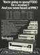 1977 Panasonic Technics SA-5760 SA-5560 Stereo Receiver Radio vintage Print AD