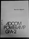 ADCOM GFA-2 Amplifier Service Manual Photocopy