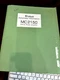 McINTOSH MC2150 MC-2150 SCHEMATIC MANUAL (SCHEMATICS ONLY) Service **ORIGINAL**
