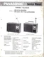 PANASONIC SERVICE MANUAL FOR AN-122  AN-82DA  AN-122C AN-77AC AN-82DAC