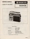 Sanyo M2840K Cassette Recorder Service Manual