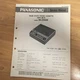 Original Panasonic Service Manual for RS model Cassette Tape Decks ~ Select One