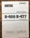 Teac R-400 R-477 Cassette Deck  Service Manual *Original*