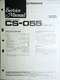 Pioneer CS-055 E EW US Service Manual Speaker System Photocopy