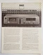 NAD 6125 Stereo Cassette Deck Sales Brochure With Specification One Page Canada