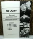Sharp Carousel Microwave Oven Operation Manual R-4A38 R-4A48 R-4A58 R-4A78
