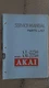 Akai at-2250 am-2250 Service Manual parts list stereo tuner original repair book