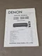 Denon Stereo CD Player DCM-320/420 Service Manual D-6057