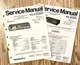 Technics RS-AV500R & RS-B29R Cassette Tape Deck: Service & Repair Manuals.
