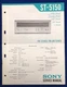 Original Sony ST-5150 / Stereo Tuner Service Manual -- #1