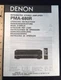 Denon PMA-680R Integrated Amplifier Original Owners Manual Combined Language A16