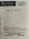 Hitachi VT-2600a/2605a NO.2700E Video Cassette Recorder Service Manual