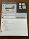 Nikko NA-990 NA-1090 Integrated Amplifier Amp Service Manual Original Genuine