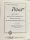 Pilot HF-42 Amplifier Pre-Amp Manual AM FM Photocopy