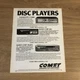 GRAM96 MAGAZINE ADVERT 11X8 SONY CDP-101 CD PLAYER AT COMET
