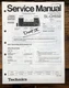 Technics SL-CH550 CD Player Service Manual *Original*