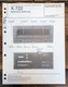 Kenwood X-722 Cassette Service Manual *Original*