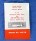 Craig Instruction Manual AM/FM-Mpx Radio AG-130