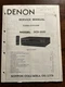 Denon Model DCD-3520 Stereo CD Player Service Manual Original Genuine