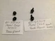 Sansui AU-517/717 metal case and Rack Mount screws..2 pc sets