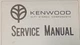 KENWOOD KW-55AU Receiver Service Manual Photocopy