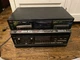 Fisher CA-890 Integrated Stereo Amplifier & Double Reverse Cassette Deck CR-W890