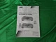 OEM Original Instruction Manual for JVC CD Changer XL-FZ158BK / XL-FZ258BK