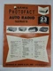 Sams Photofact Auto Radio Series AR-23 Manual Firestone Ford Mopar Tenna Pontiac