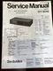 TECHNICS SH-8046 SH8046 EQ Service Manual FROM THE USA **ORIGINAL** 4027 4947