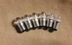 (6)WARM WHITE 6V 8V FROSTED LED SCREW BASE #40 #46 BULBS Pioneer SX-440  SX-2500
