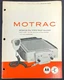 Motorola MOTRAC Mobile FM Two-Way Radio Instruction Manual - 68P81046A30B